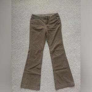Eddie Bauer light brown Flared Pants